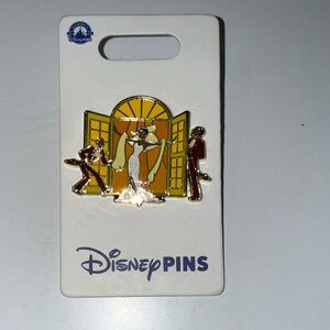 Disney Tiana Enamel Pin with Yellow and White